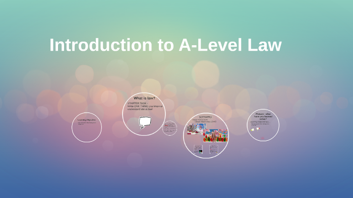 Introduction To A Level Law By Kim Carlin On Prezi