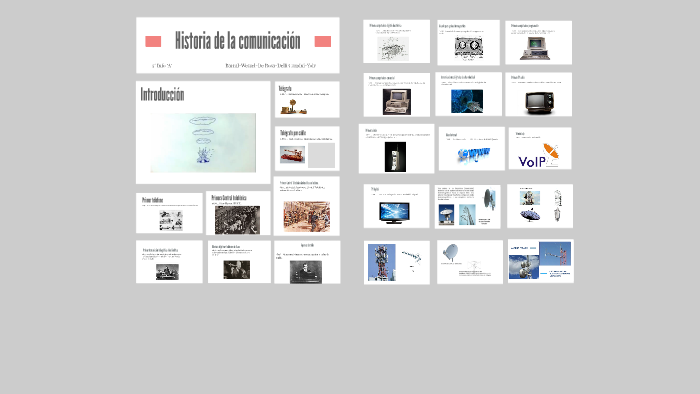 Evolucion de la comunicacion by Gaston Barral on Prezi