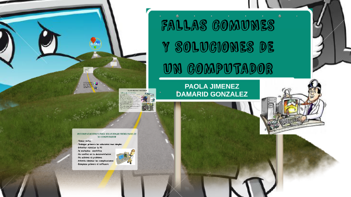 FALLAS COMUNES Y SOLUCIONES DE UN COMPUTADOR By Damarid Ileana Gonzalez ...