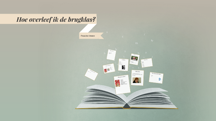 Hoe overleef ik de brugklas? by Jackey Hoogenboom