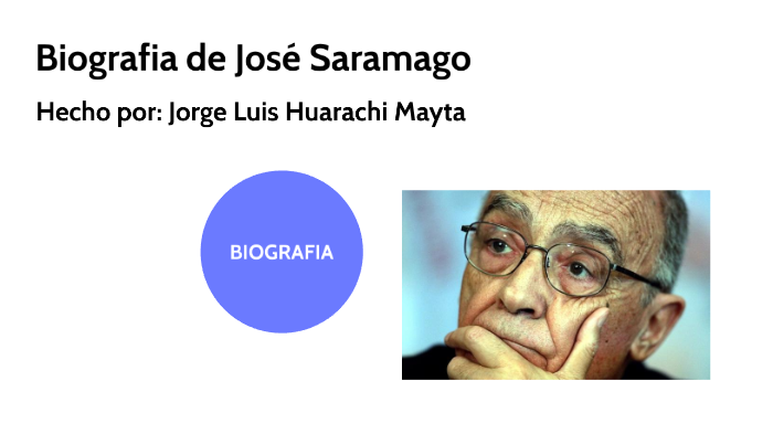 José Saramago by jorge huarachi on Prezi Next