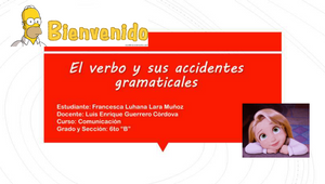 El Verbo Y Sus Accidentes Gramaticales.pdf By Francesca Luhana Lara ...