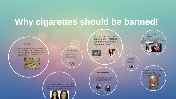 essay on why cigarettes should be banned