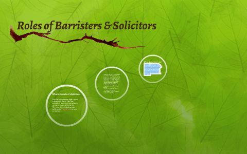 Roles Of Barristers Solicitors By Darren Parker On Prezi Roles Of Barristers Solicitors By Darren Parker On Prezi