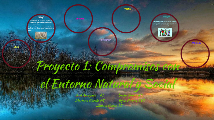 Proyecto 1: Compromisos con el Entorno Natural y Social by Diego Gracia
