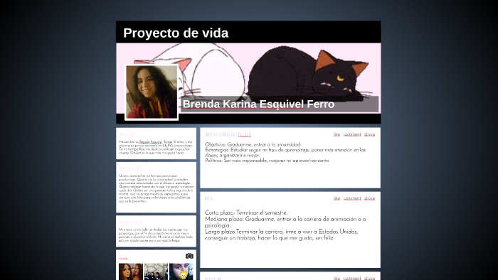 Proyecto de vida by Brenda Esquivel on Prezi