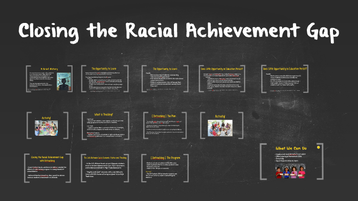 Closing the Racial Achievement Gap by Samantha Ireland on Prezi