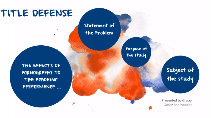 TITLE DEFENSE by Claudette Montefalco on Prezi