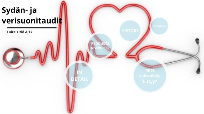Verisuoni Sydän ja verisuonitaudit by Tuire Yltiö on Prezi
