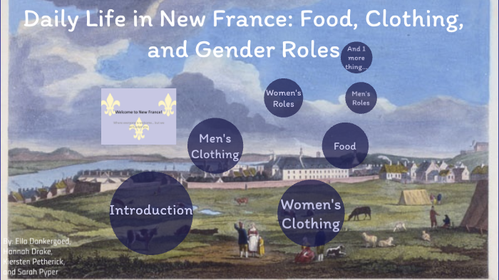 Daily Life In New France: Food, Clothing, And Gender Roles By Kiersten  Petherick