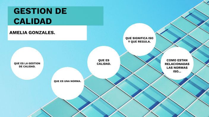 GESTION DE LA CALIDAD by SONIA BETZ on Prezi