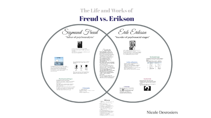 Freud Vs Erikson Stages