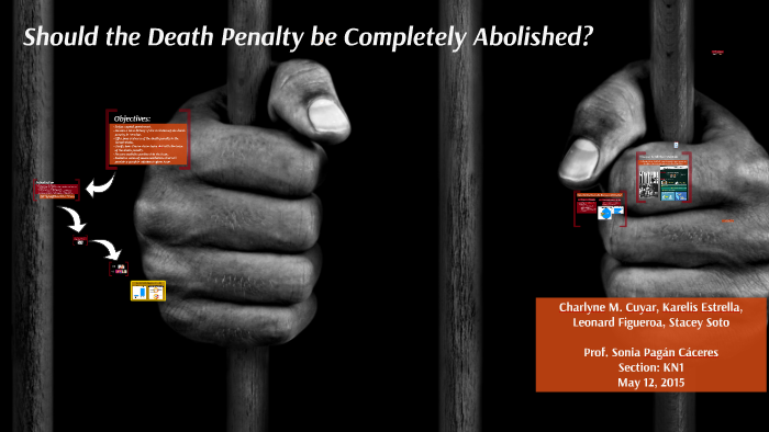 essay on death penalty should not be abolished