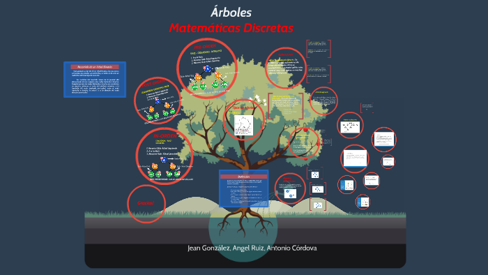 Arboles Matemáticas Discretas by Jean Gonzalez