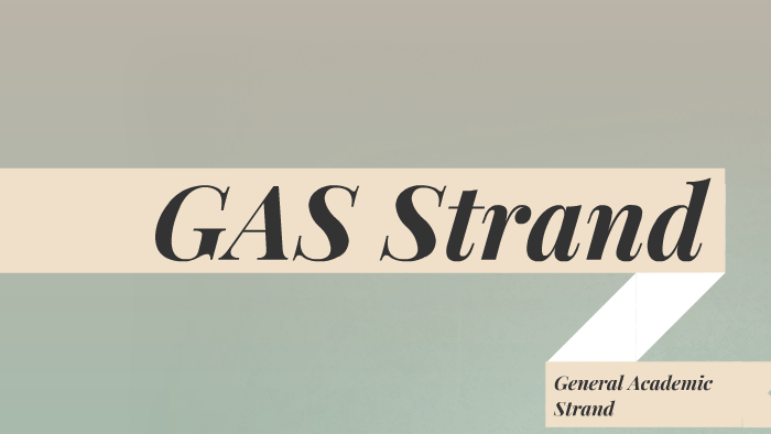 research title example about gas strand