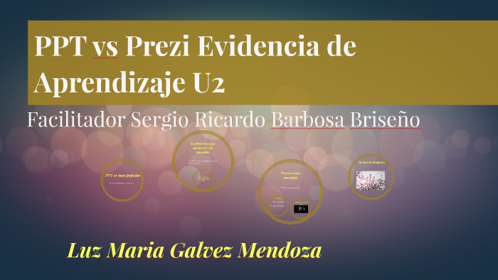 Evidencia de aprendizaje by Luz Maria Galvez Mendoza on Prezi