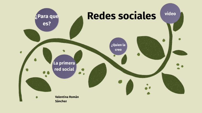 Redes sociales by Valentina Román Sánchez on Prezi