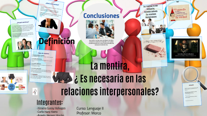 La mentira, ¿ Es necesaria en las relaciones interpersonales? by Ximena ...