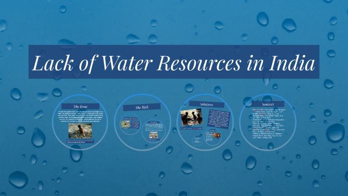 water sources in india essay