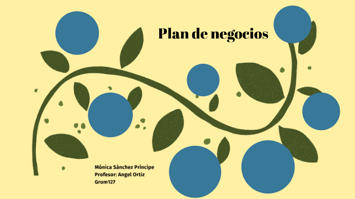 Plan de negocio by monica sanchez on Prezi