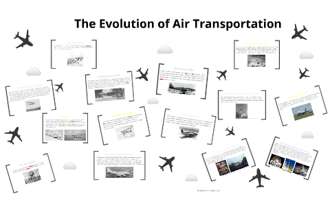 evolution of air travel