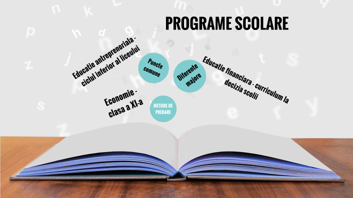 Programe Scolare By ANA-MARIA-IZABELA ZAVRAGIU On Prezi