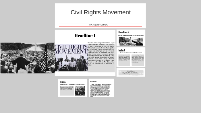 Genius Hour about Civil Rights Movement by Jennifer Brabant on Prezi