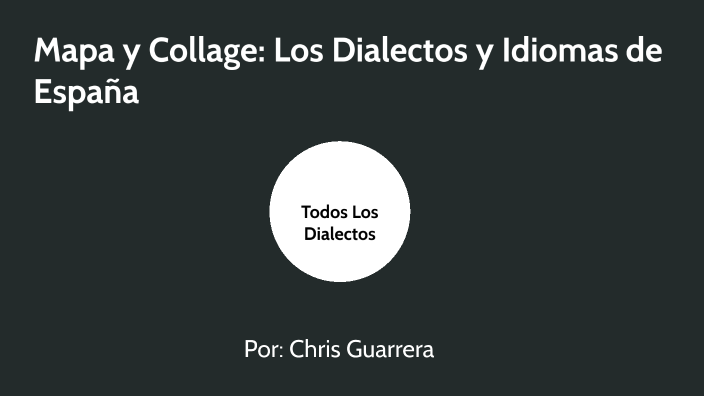 Mapa y Collage: Los Idiomas y Dialectos by Christopher Guarrera on Prezi