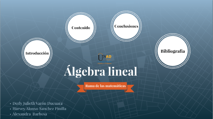 Álgebra Lineal By Trabajos UNAD