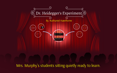 Dr Heidegger S Experiment Character Chart Answers
