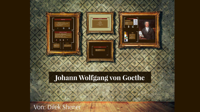 Johann Wolfgang Von Goethe By Dilek Dilem