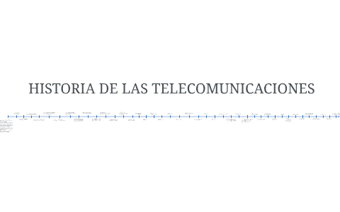 Historia De Las Telecomunicaciones By Ana Leon