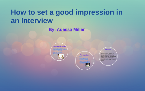 How to Dress for a Interview by Adessa Miller on Prezi