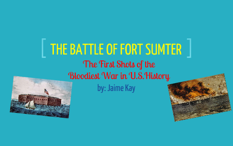 Battle Of Fort Sumter: The First Shots Of The Bloodiest War In History ...