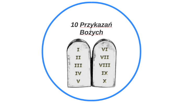 10 Przykazań Bożych By Amelia Rdzanek 2040