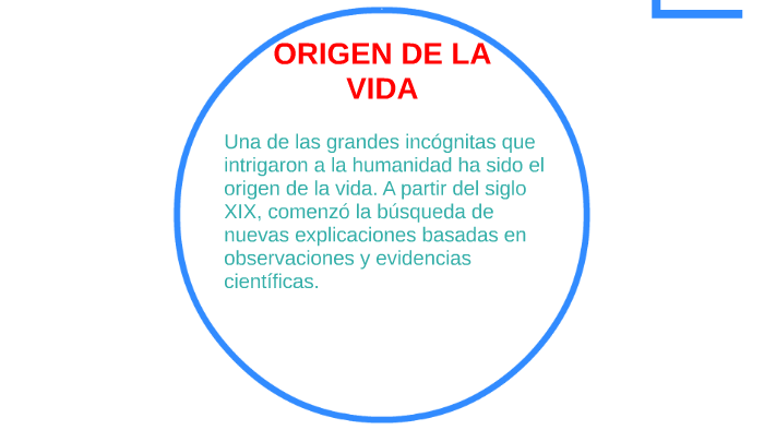 ORIGEN DE LA VIDA by JOAQUIN ONZARI on Prezi