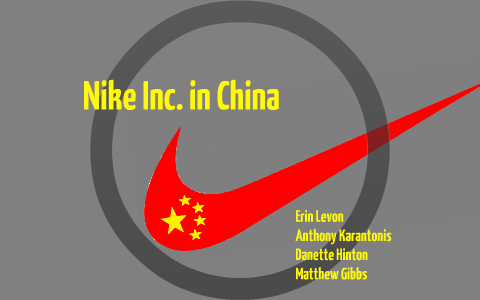 Vervallen Dynamiek puree Nike Inc. Impact on China by Erin L