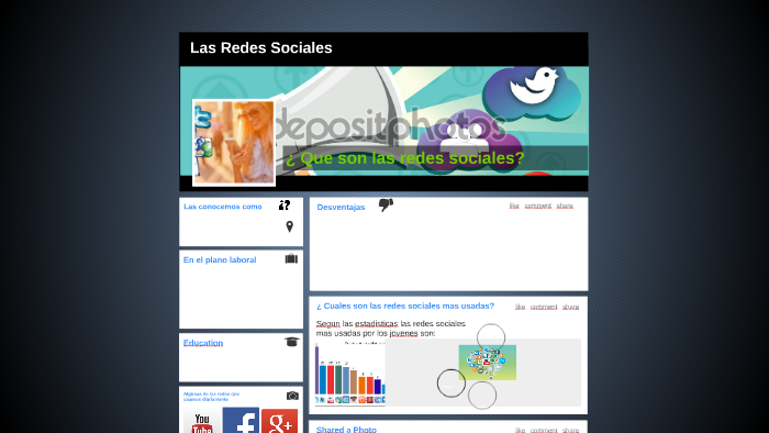 LAS REDES SOCIALES by Alejandro Morales Escobedo on Prezi