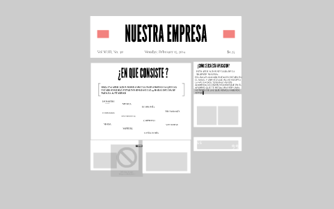 NUESTRA EMPRESA by on Prezi