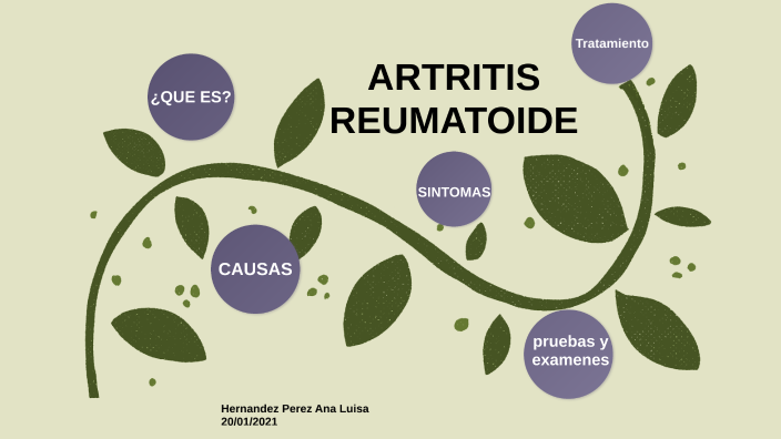 ARTRITIS REUMATOIDE by ariana hernandez on Prezi