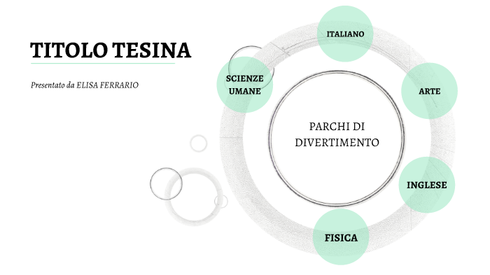 TESINA by elisa ferrario on Prezi