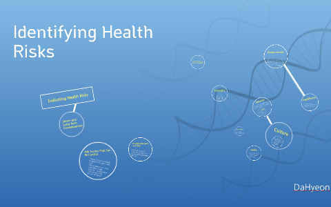 Idindifying Health Risk Identifying Health Risks by Dahyeon Joo on Prezi