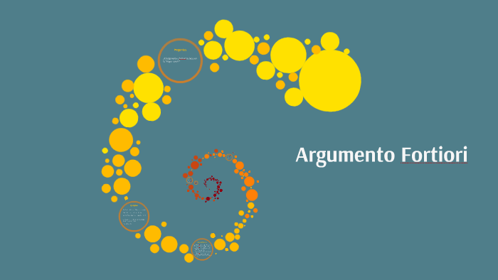 Argumento Fortiori by Sofia Angel on Prezi