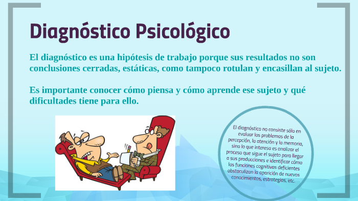Ejemplo De Un Diagnostico Clinico Psicologico Ejemplo Sencillo Images 9298