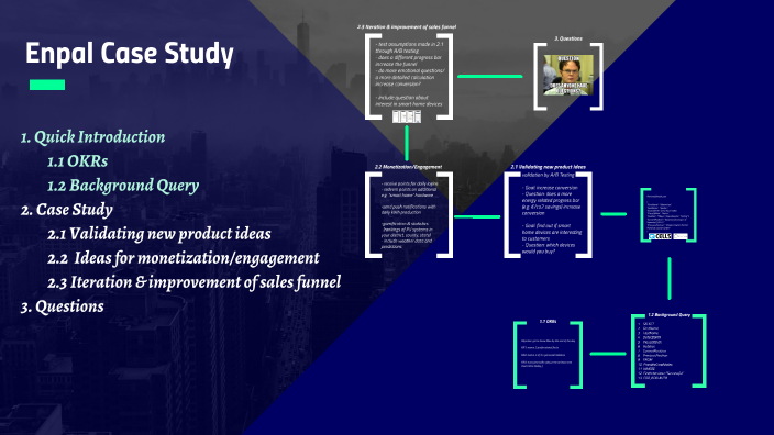 Case Study by on Prezi