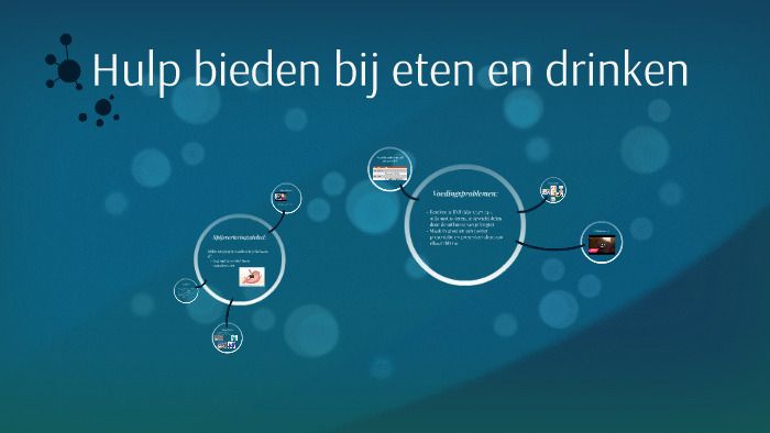 Hulp bieden bij eten en drinken by senne roemer on Prezi