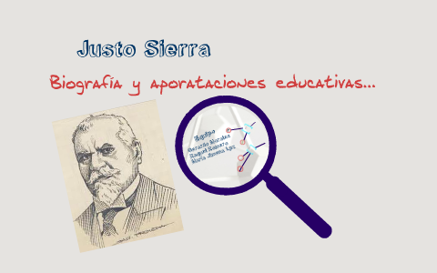 Justo Sierra by María López