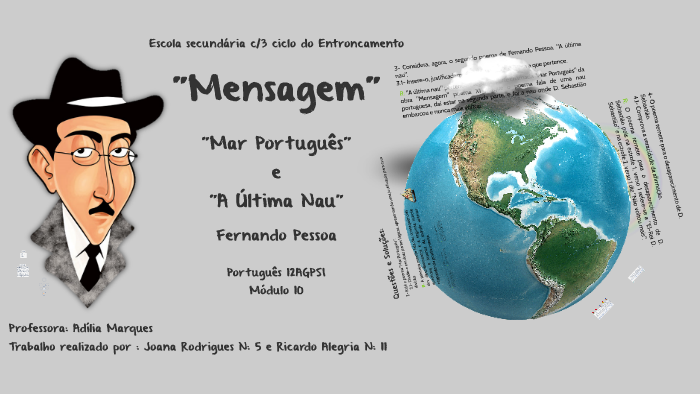 Mensagem - Mar Português e A Última Nau by Joana Rodrigues on Prezi