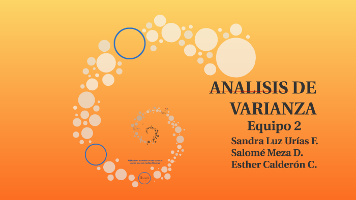 Analisis De Varianza By Esther Calderon On Prezi 5940