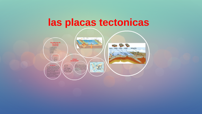 las placas tectonicas by nicolas guañuna on Prezi